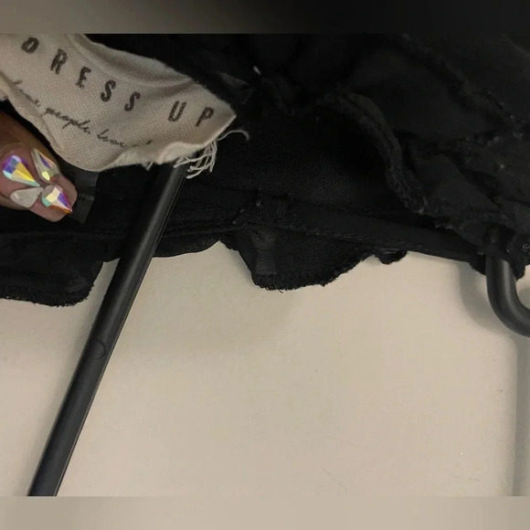 Whimsy goth lace balloon sleeve dress whimsigoth fairycore cottagecore - Picture 4 of 9